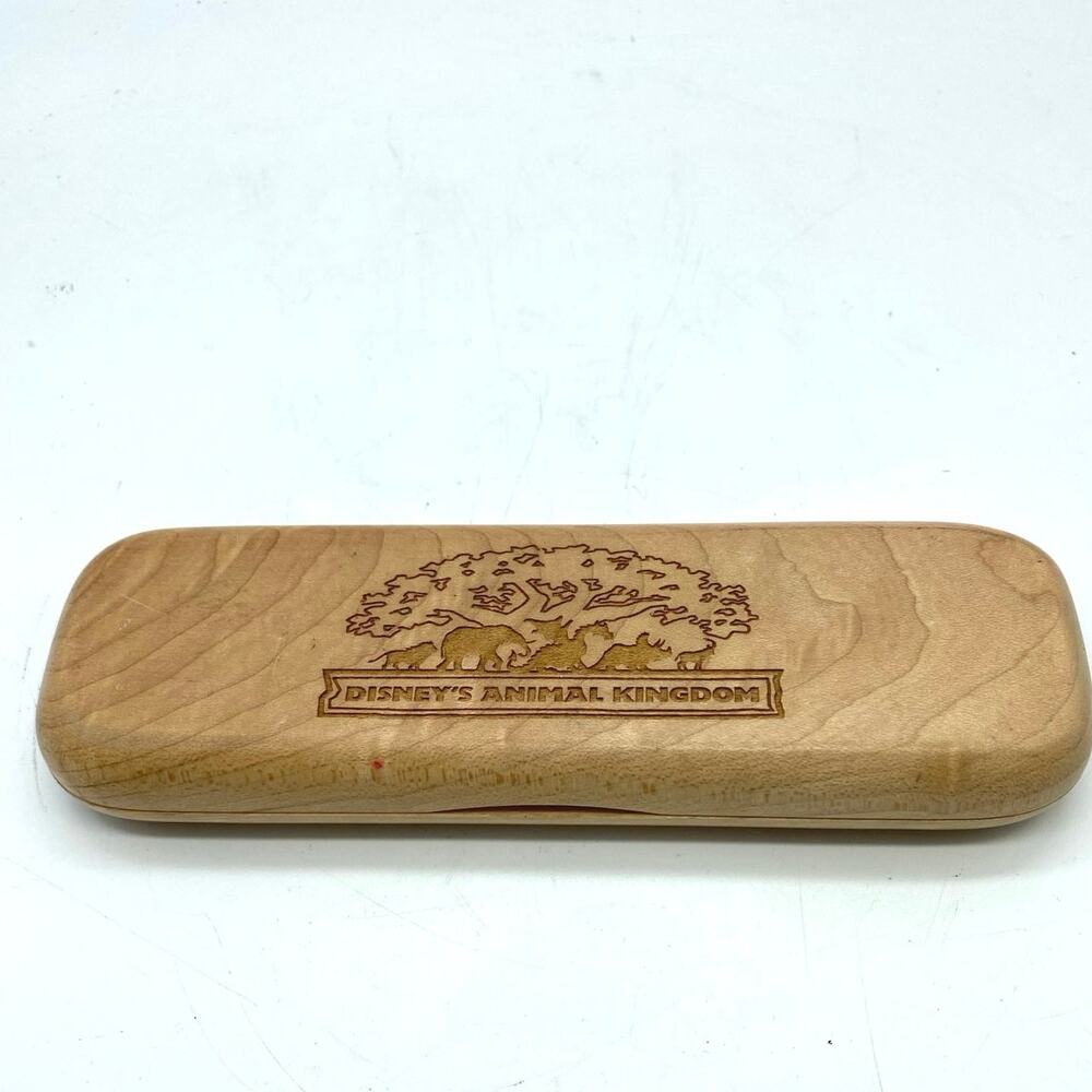 Disney‎ Animal kingdom Wooden Mechanical pencil In wooden Box